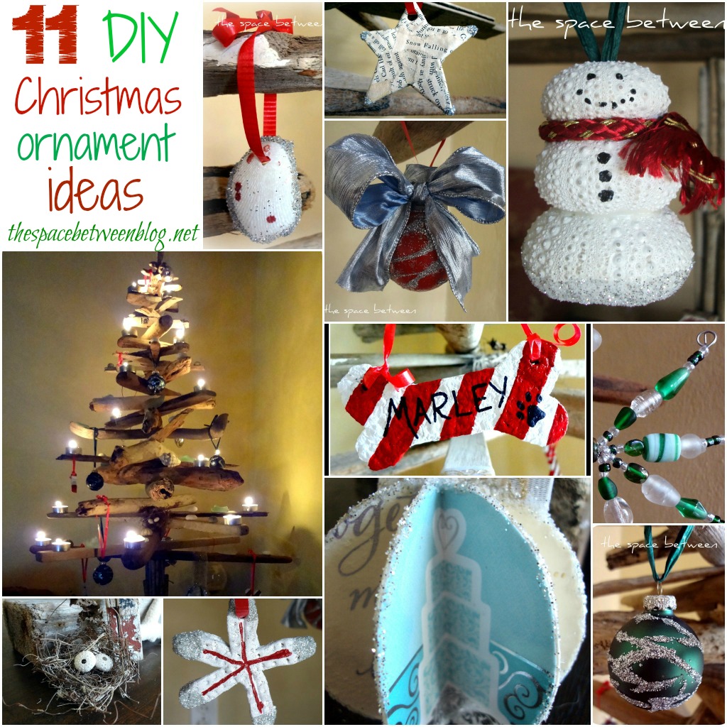 11 homemade Christmas ornament ideas - the space between