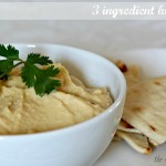 3 ingredient hummus 3 ingredient hummus
