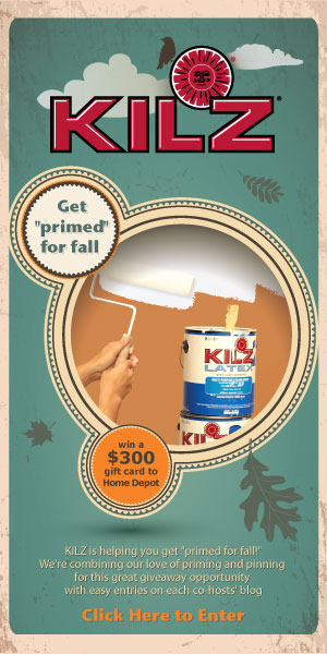 KILZ $300 Home Depot Gift Card Giveaway