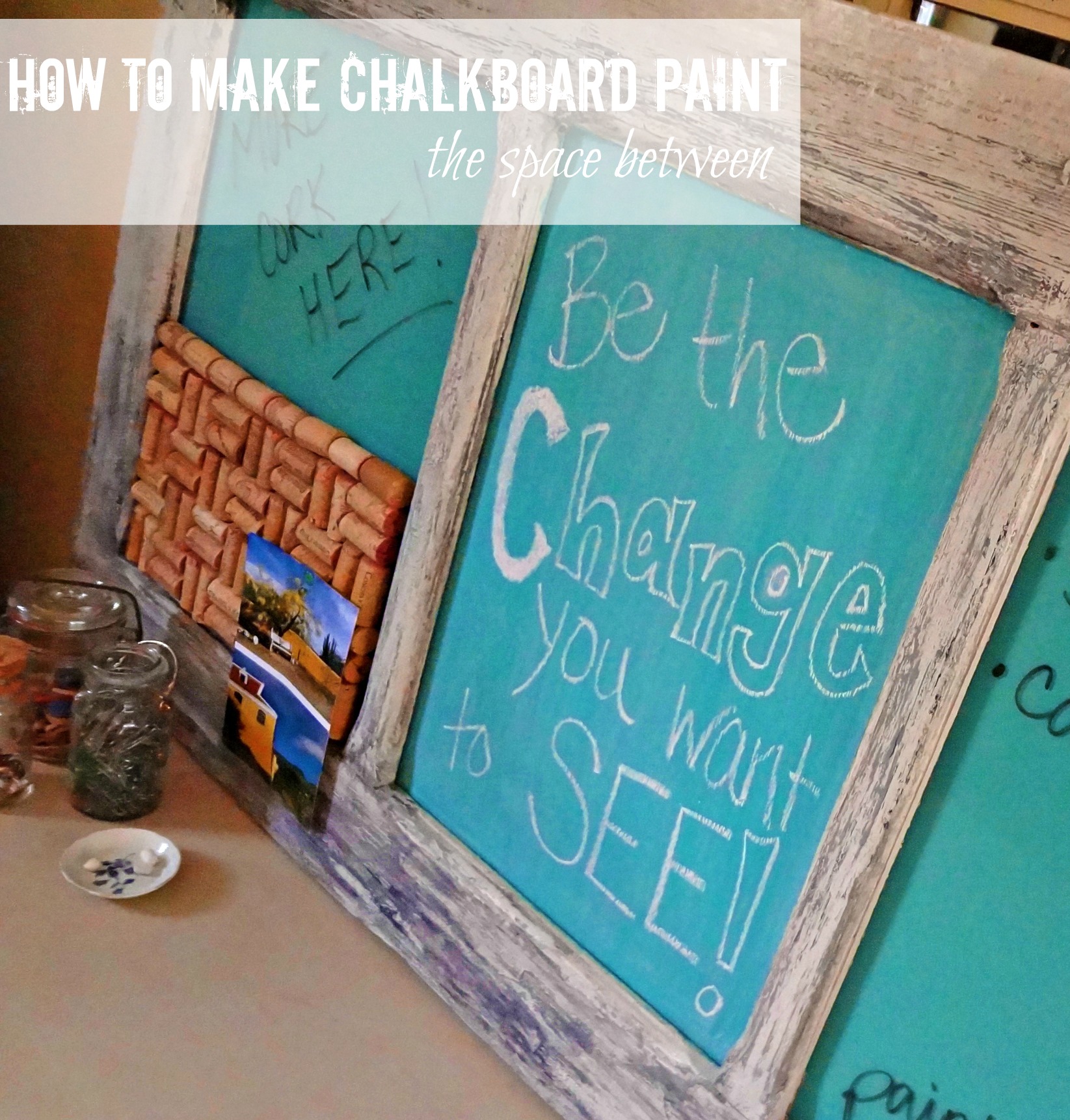 How to Make Chalkboard Paint, with Easy DIY Recipe