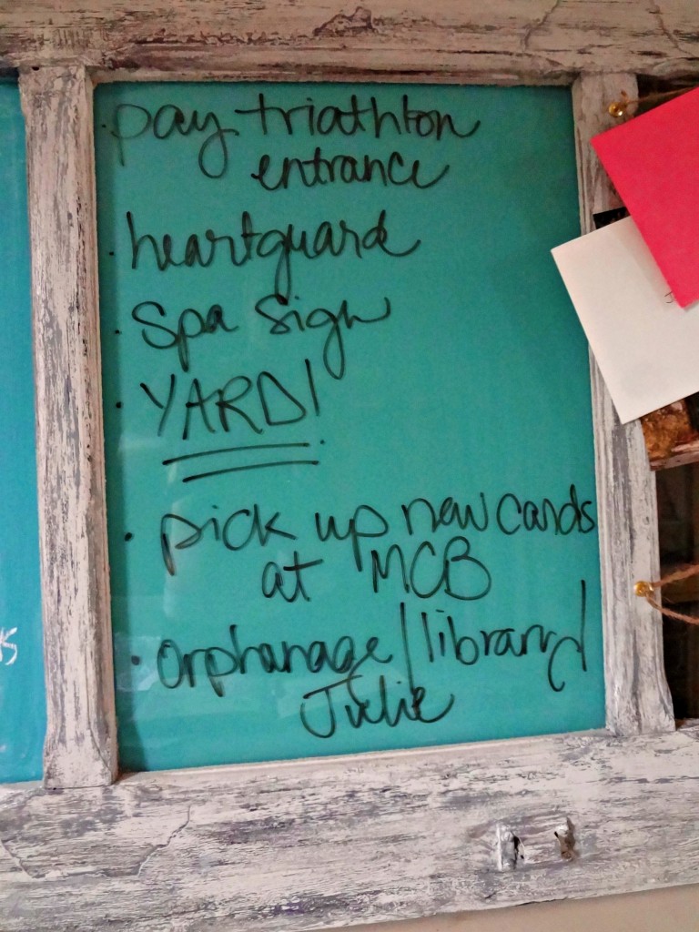 How To Make A Dry Erase Board The Space Between