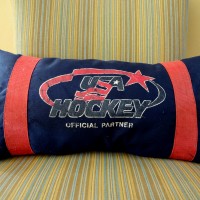 11-11-11 hockey bag pillow