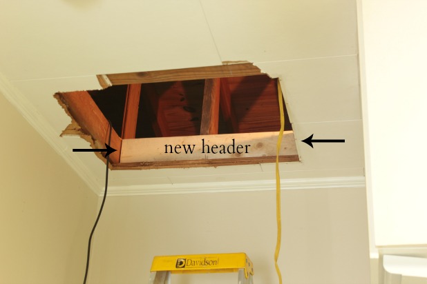 new attic access header