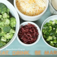 totally bangin’ broccoli salad recipe {with cheese & bacon}