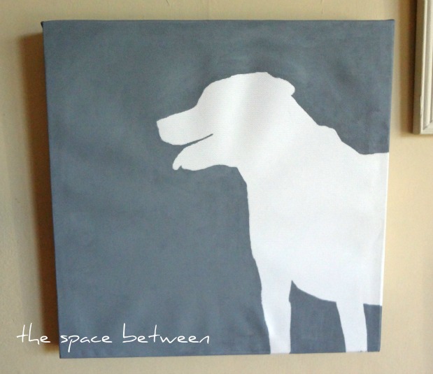 easy canvas silhouette art