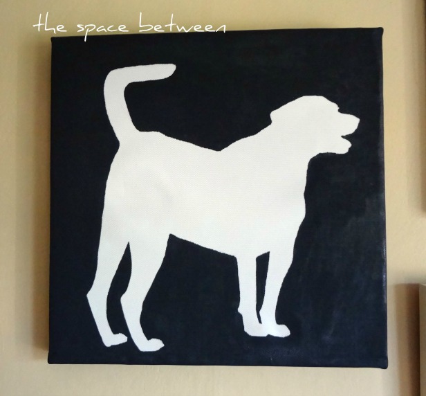 easy canvas silhouette art