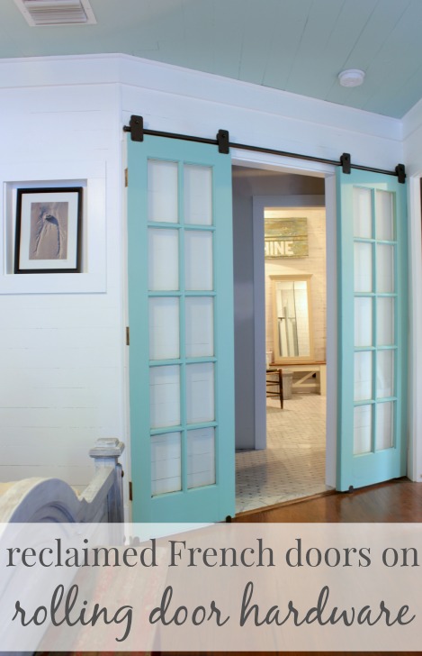 upcycling idea reclaimed french doors