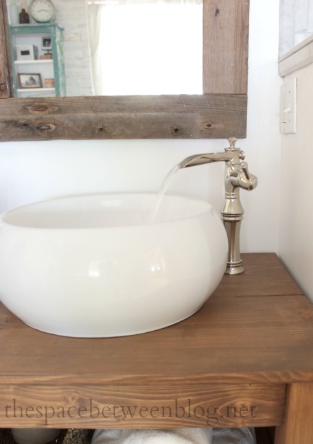 trough style vessel sink faucets