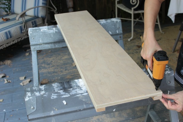 diy wood frame bed footboard assembly