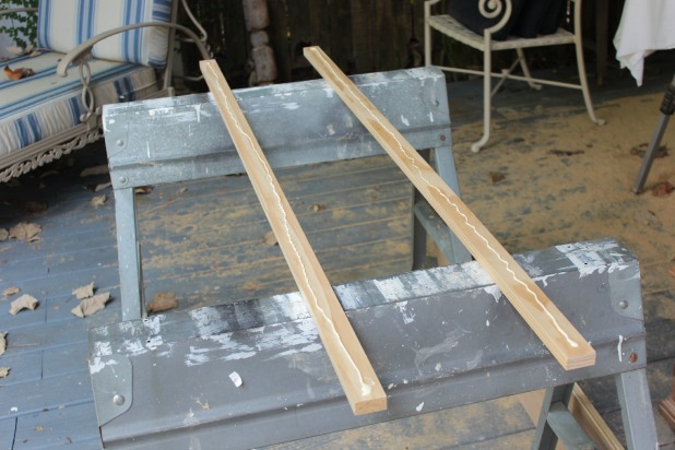 diy wood frame bed footboard assembly