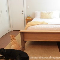 how to make a wood bed frame