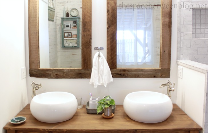 make a spa like diy wood vanity