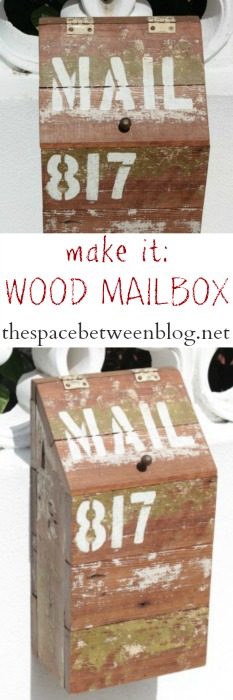 diy wooden mailbox