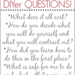 your diy questions answered