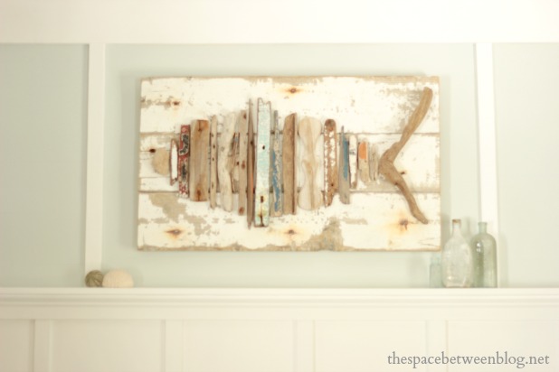 Coral & Fish Driftwood Wall Art