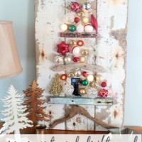 upcycling idea {christmas tree craft}