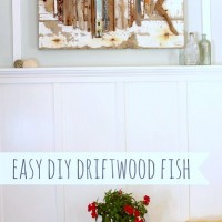 easy craft idea {driftwood fish}