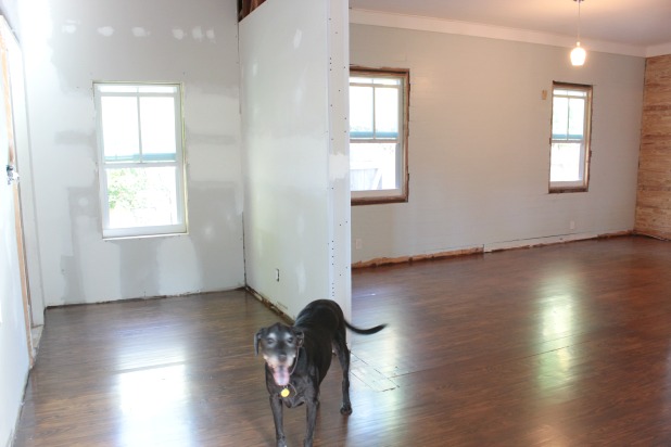 installing new hardwood floor