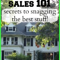 Day #28 – flea market and estate sale tips