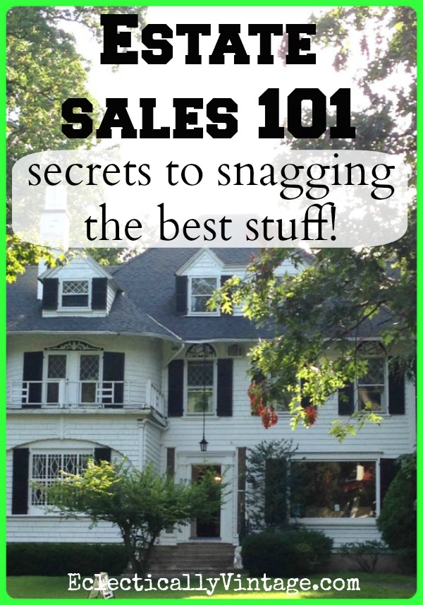 flea market and estate sale tips