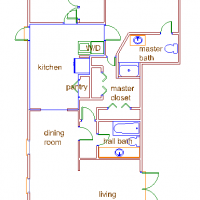 our house floor plan and our house floor plans