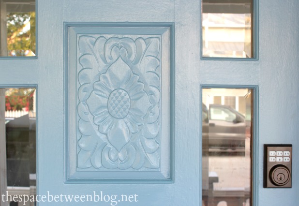 front door colors - martha stewart blue suede