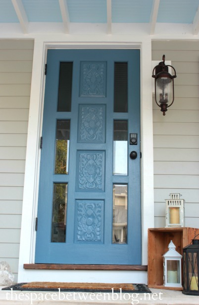 installing glass door panels from thespacebetweenblog.net