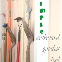 real simple garden tool storage