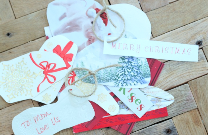 greeting card gift tags