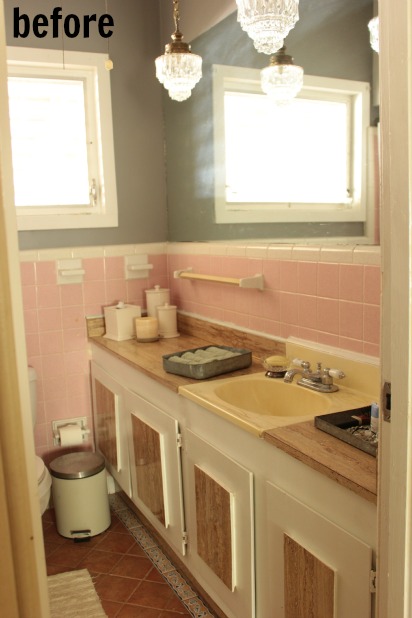 guest bathroom before