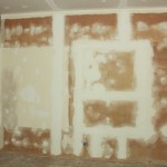guest bedroom wall repair