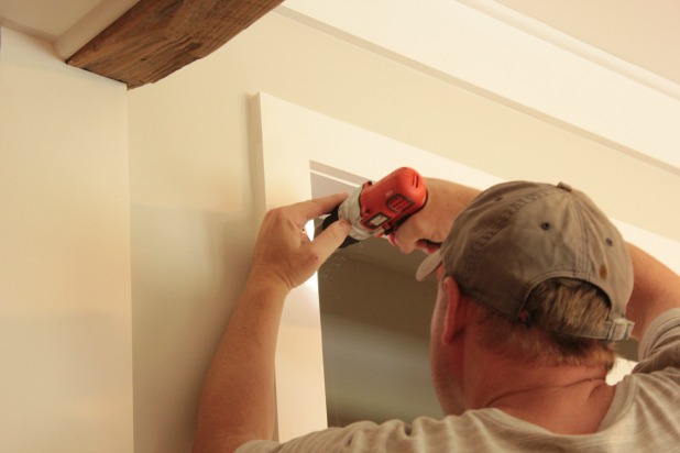 hanging diy wood closet doors