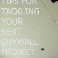 how do you like my butt joints {drywall finishing tips}