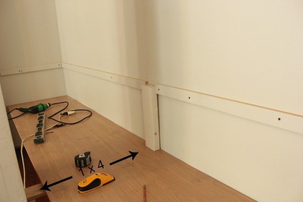 wall to wall closet shelf supports