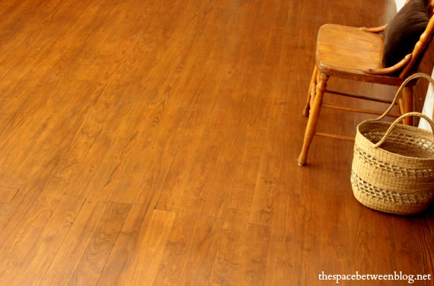 guest bedroom floor after