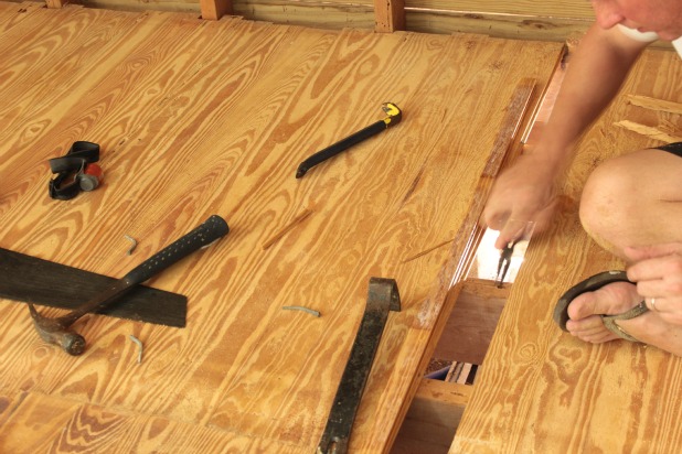 hardwood floor repair