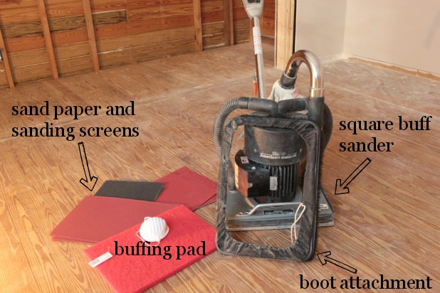 Floor Sander  Square Buff – Rental Village