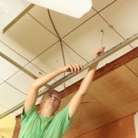 did we really need two drop ceilings in the guest bedroom?