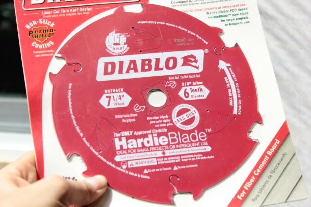 hardiboard siding installtion - what blade to use 