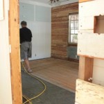 hardwood floor restoration - sanding