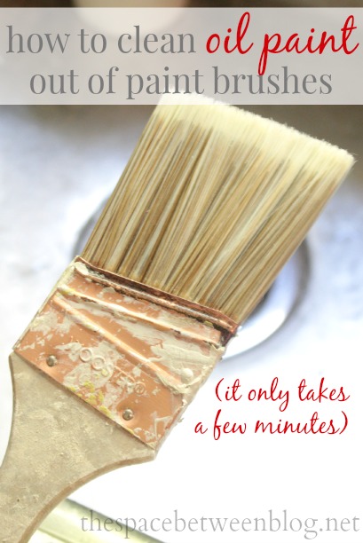 How to Clean a Paint Brush