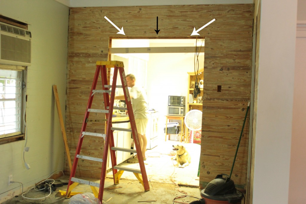 how to frame a doorway