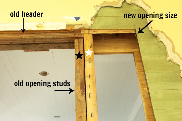 how to frame a doorway