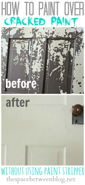 How to Remove Crackle Paint