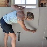 my thoughts on installing drywall when you’re working with wonky walls