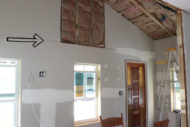 installing drywall