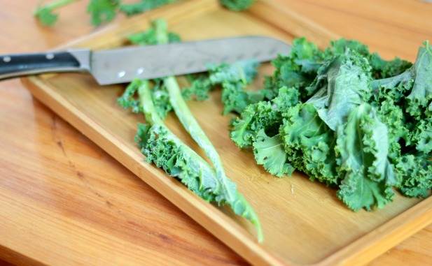 baked kale chips