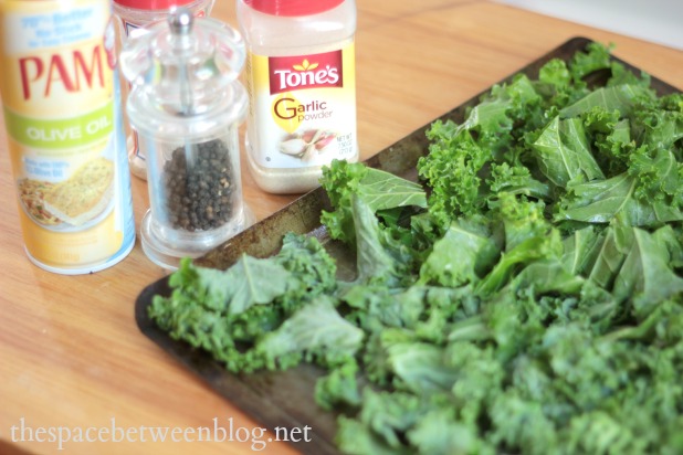 baked kale chips