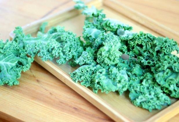 baked kale chips