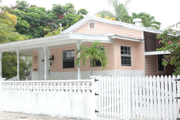 key west house exterior old roof